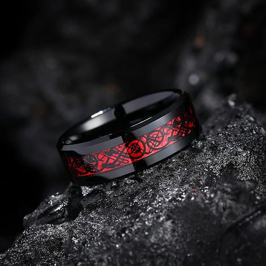 Eternal Dragon Bond Rings (His)